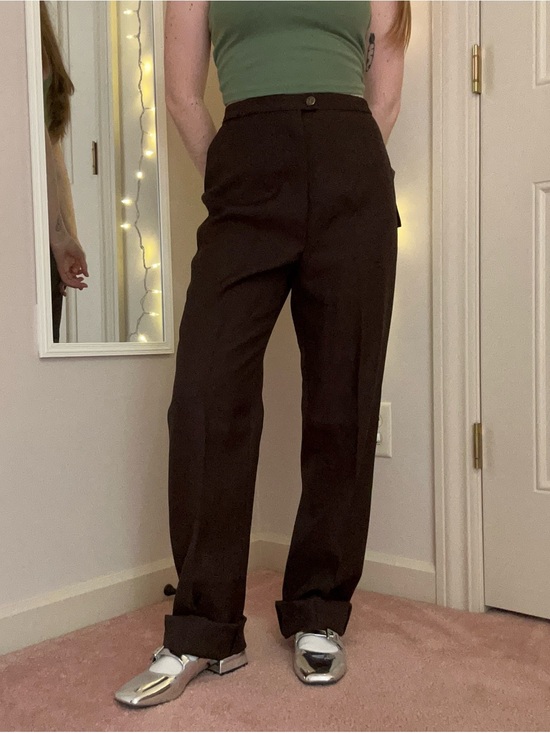breckenridge Pants - Vintage Breckenridge Brown High Rise Trousers